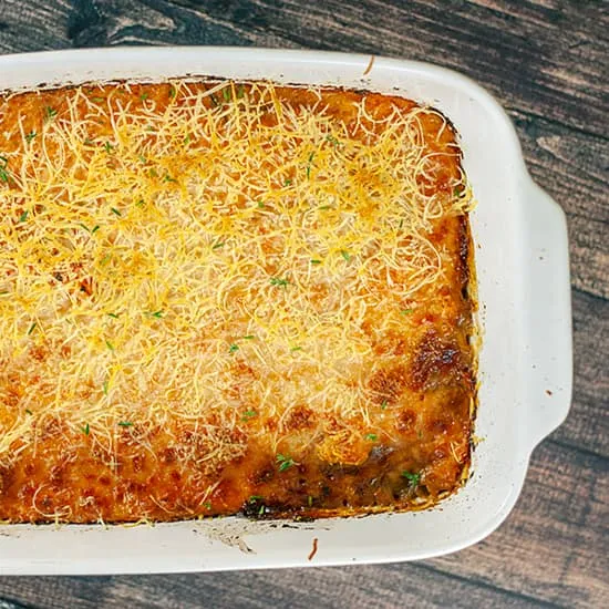 Recipe: Sweet potato Shepherd's pie