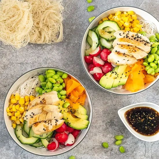 Recipe: Asian bowl with chicken