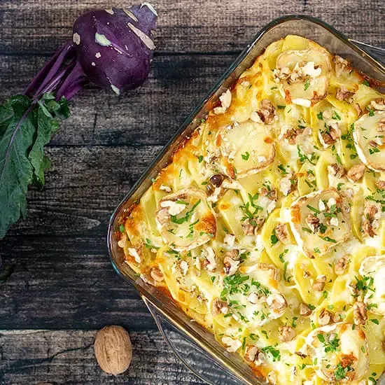 Recipe: Kohlrabi casserole