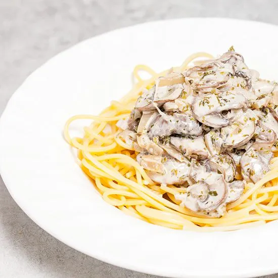 Recipe: Pasta with mushroom sauce