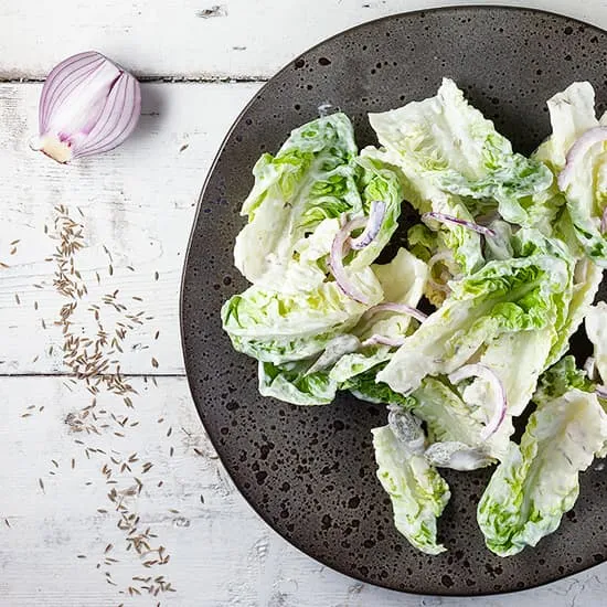 Recipe: Crème fraîche and cumin salad