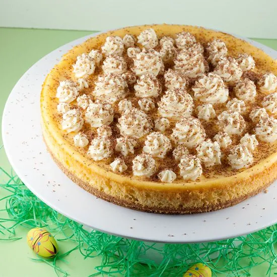 Recipe: Eggnog cheesecake