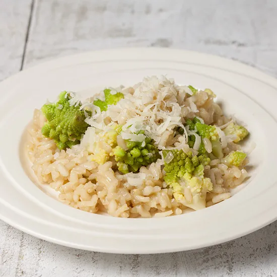 Recipe: Vegetarian romanesco risotto
