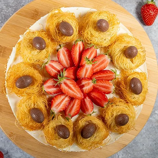 Recipe: Easter lemon cheesecake