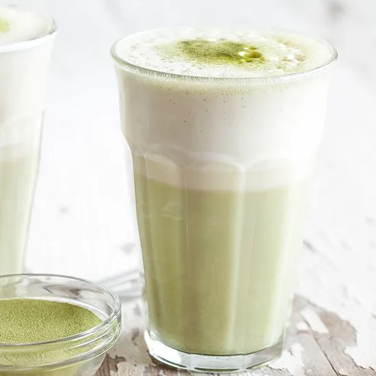 Recipe: Green tea latte (matcha latte)
