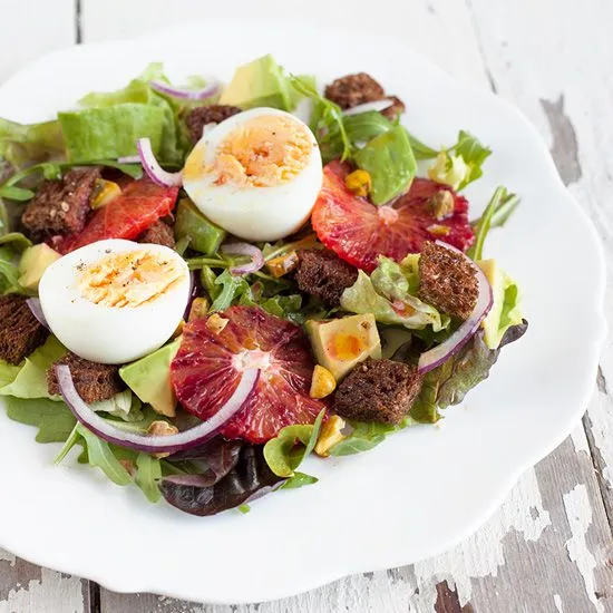 Recipe: Avocado and blood orange salad