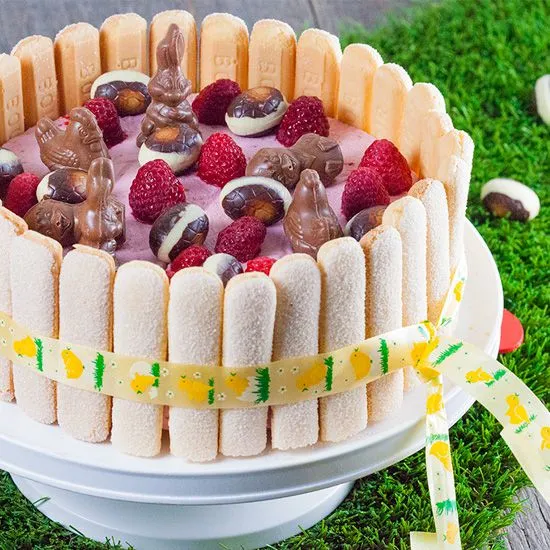 Recipe: Easter raspberry Charlotte Russe