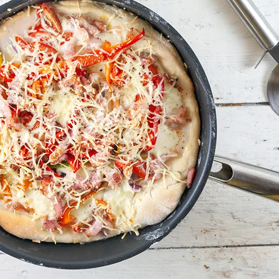 Recipe: Pan pizza