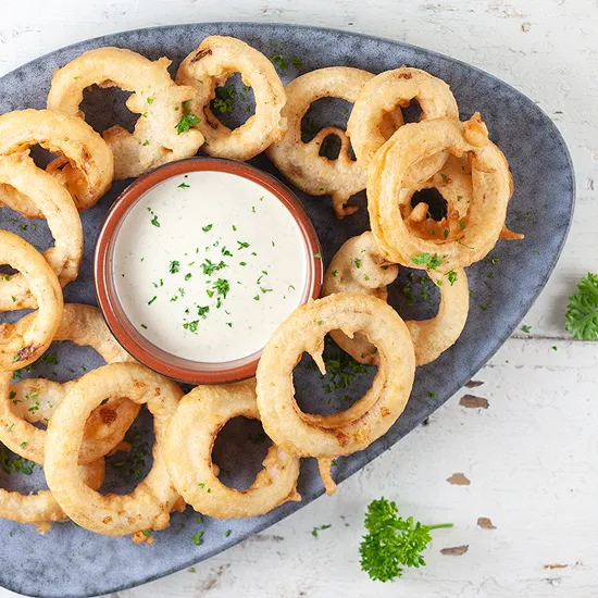 Recipe: Beer battered onion rings