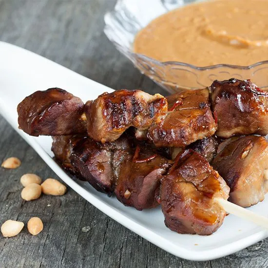 Recipe: Grilled pork tenderloin satay