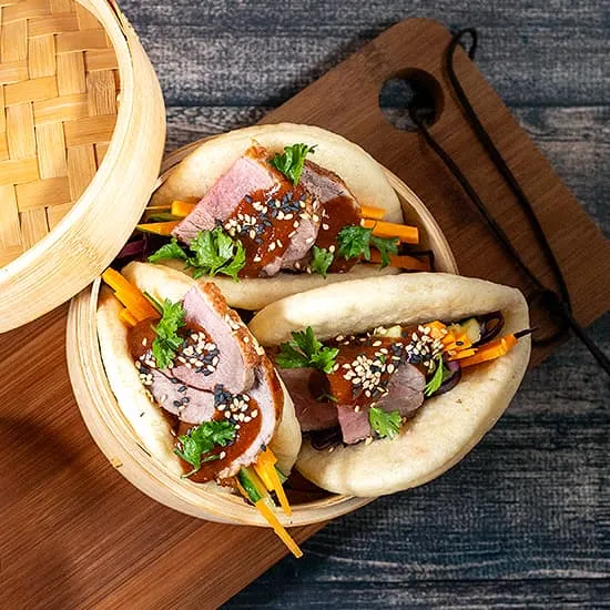 Recipe: Duck bao buns
