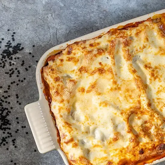 Recipe: Lentil and vegetable lasagne