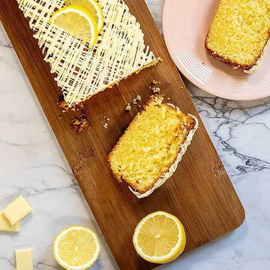 Lemon white chocolate cake