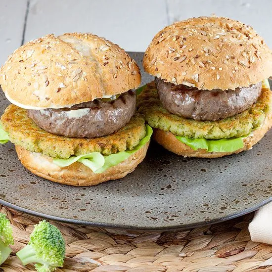 Recipe: Broccoli and beef burgers
