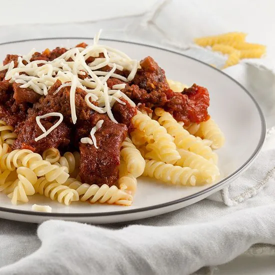 Recipe: Pasta sauce with ground beef and tomatoes