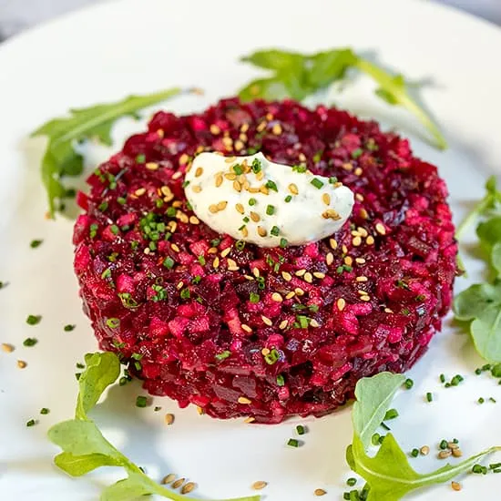 Recipe: Beetroot tartare