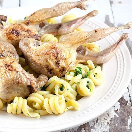 Recipe: Oven-roasted quail