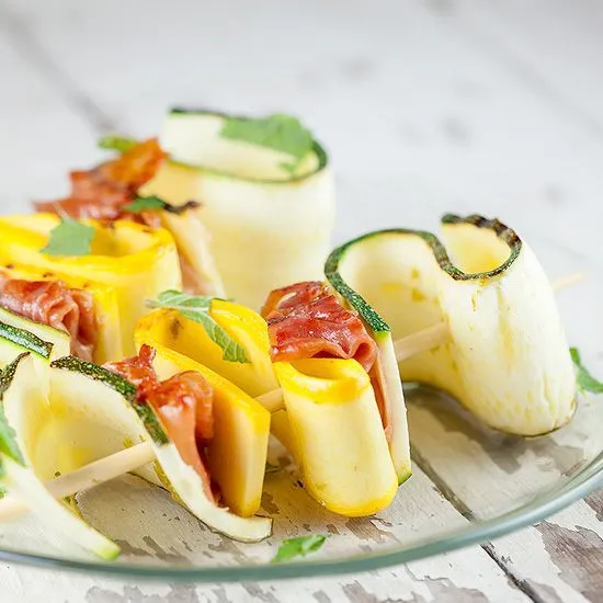 Recipe: Zucchini skewers