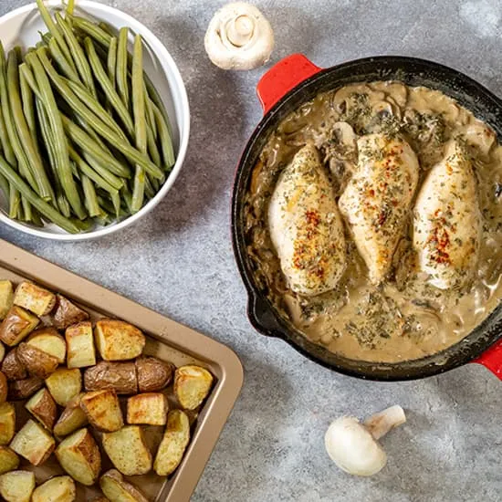 Recipe: Chicken in Mushroom Sauce