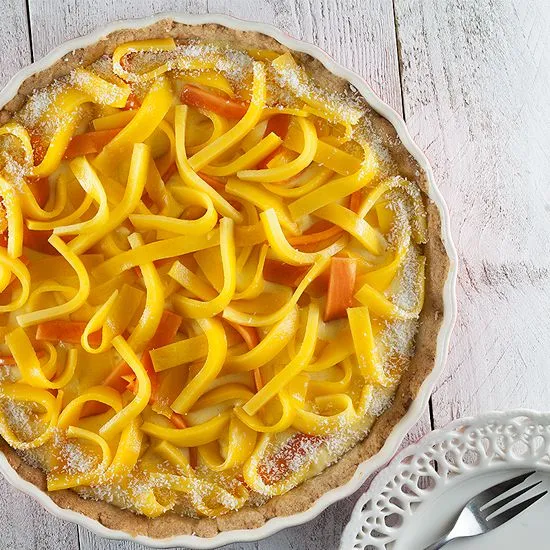 Recipe: Mango papaya and coconut pie