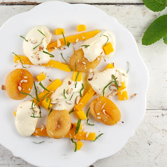 Recipe: Warm apricots