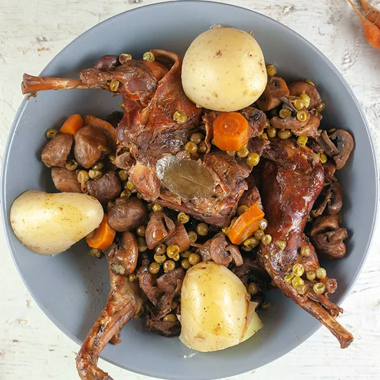 Recipe: Slow cooker rabbit and orange stew