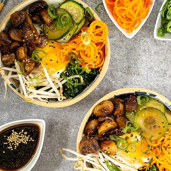 Recipe: Vegetarian bibimbap