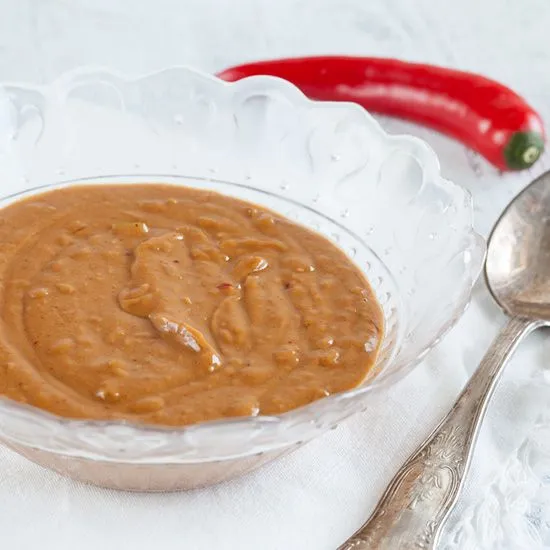 Recipe: Homemade satay sauce