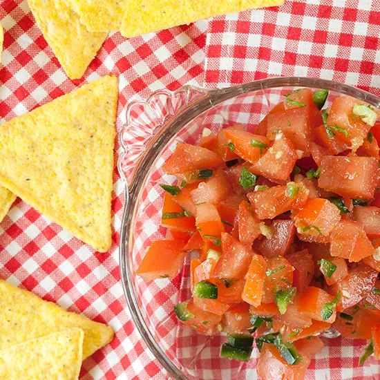 Recipe: Quick tomato salsa