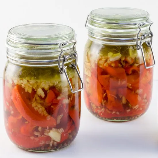 Recipe: Canned roasted peppers