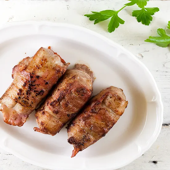 Recipe: Slavinken - Dutch bacon sausages