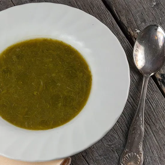 Recipe: Spring onion soup