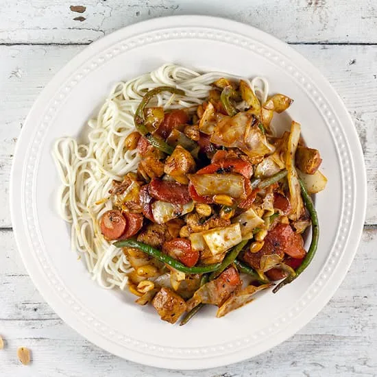 Recipe: Chicken and cabbage stir fry