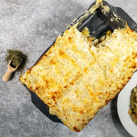 Recipe: Fennel and leek lasagne