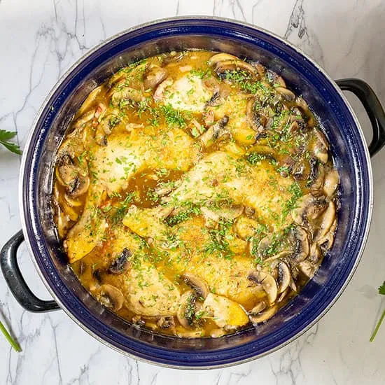 Recipe: Coq au vin blanc