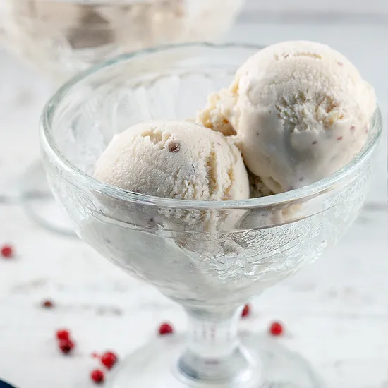 Recipe: Pink peppercorn ice cream