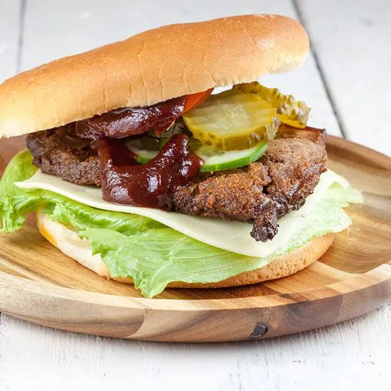 Recipe: Crisp pork belly burger