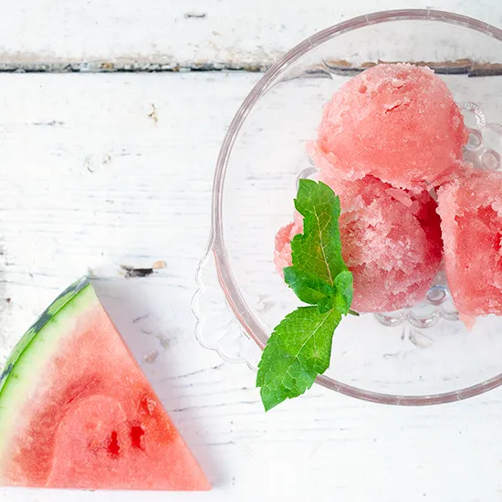 Recipe: Watermelon sorbet