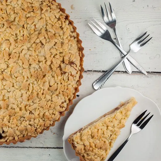 Recipe: Apple crumble pie