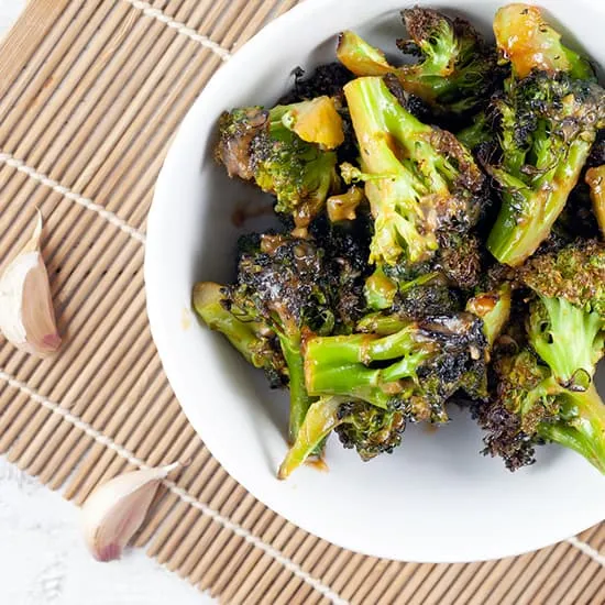 Recipe: Miso roasted broccoli