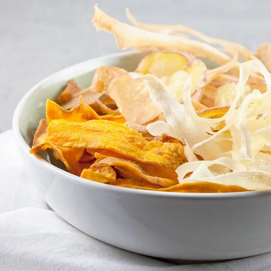 Recipe: Baked vegetable crisps