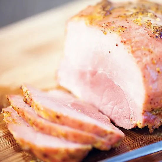 Recipe: Honey and mustard glazed ham