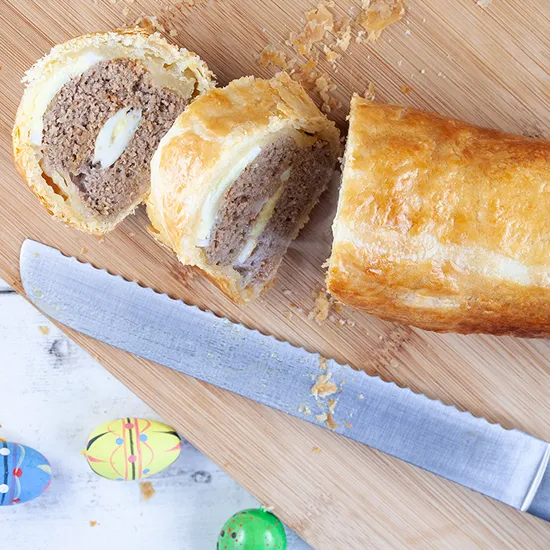 Recipe: Ground beef and egg Wellington