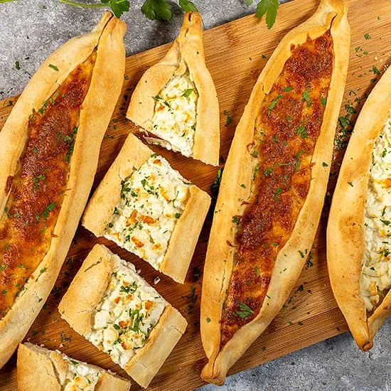 Recipe: Turkish cheese pide