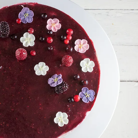 Recipe: Forest fruit cheesecake