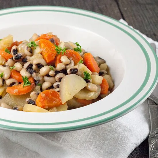 Recipe: Vegetarian black-eyed pea stew