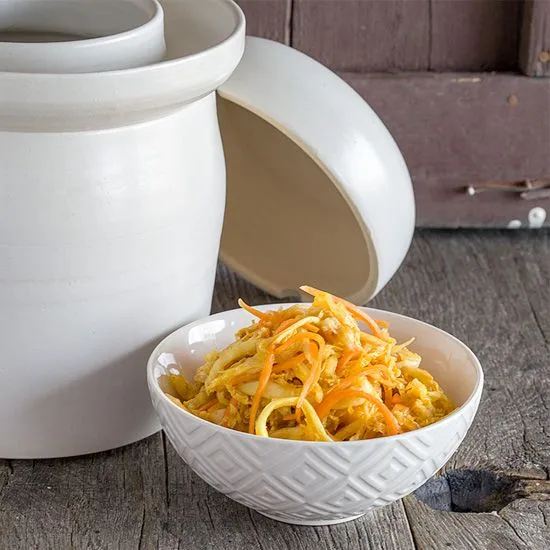 Recipe: Fermented cabbage and carrot