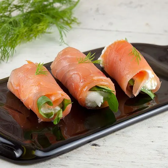 Recipe: Smoked salmon rolls