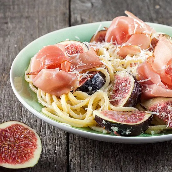 Recipe: Figs and ham pasta
