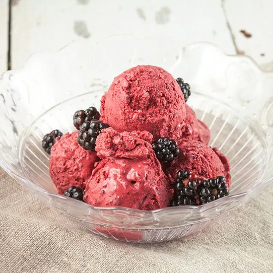 Recipe: Blackberry ice cream